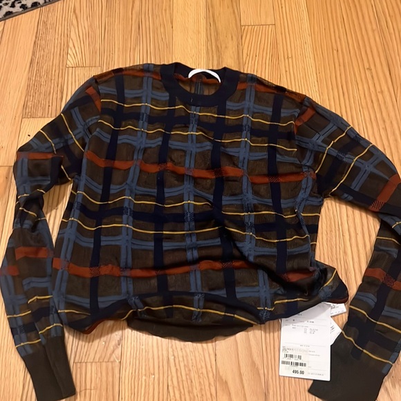 Toga Pulla Toga Archives Check Knit Pullover! - Picture 1 of 4